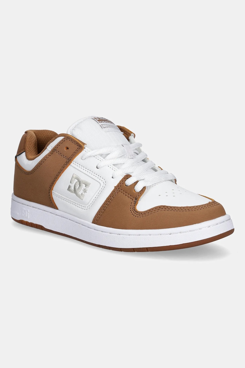 DC sneakers Manteca culoarea maro, ADYS100767