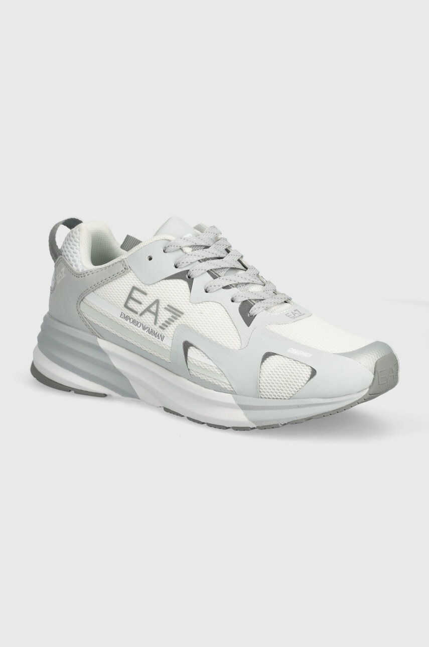 

Маратонки EA7 Emporio Armani в сиво, Сив