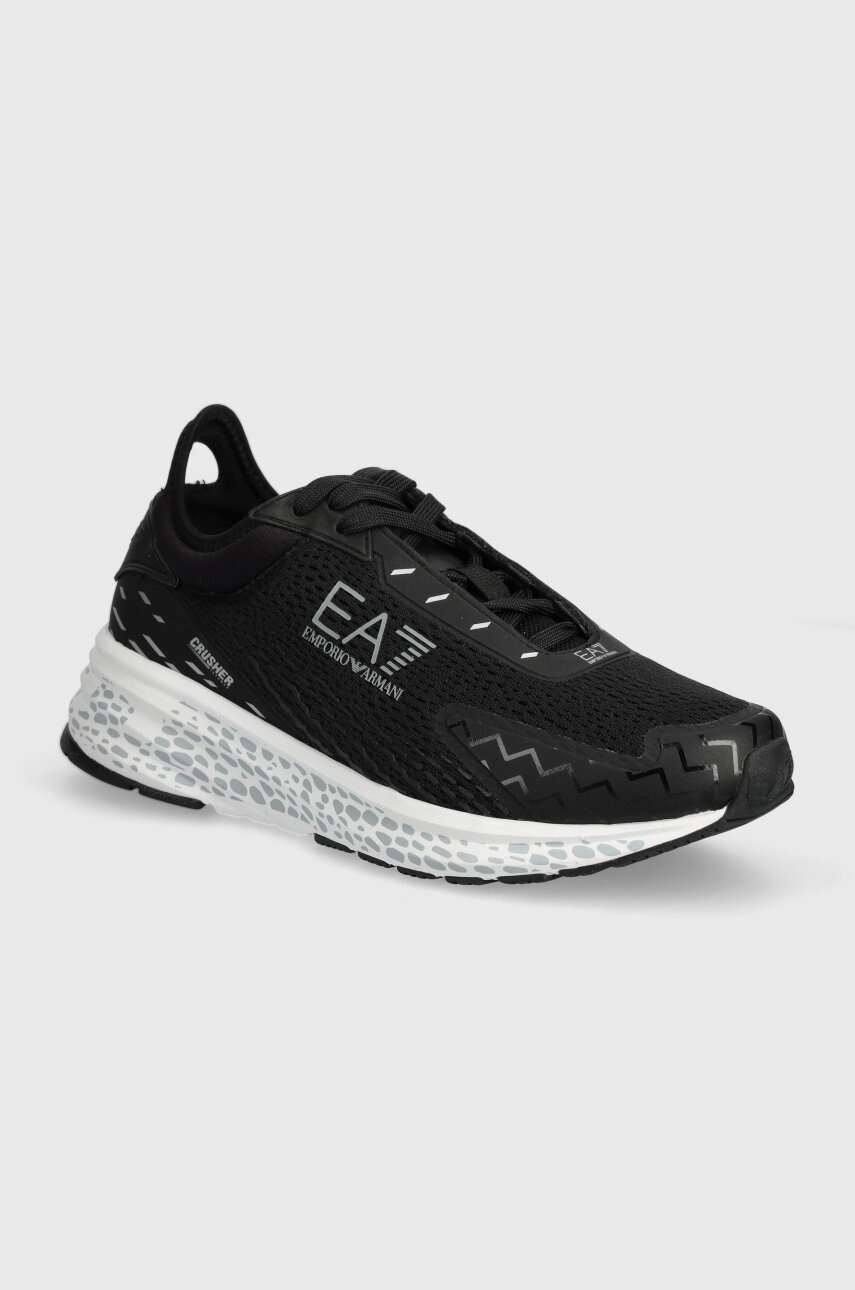 

Маратонки EA7 Emporio Armani в черно, Черен