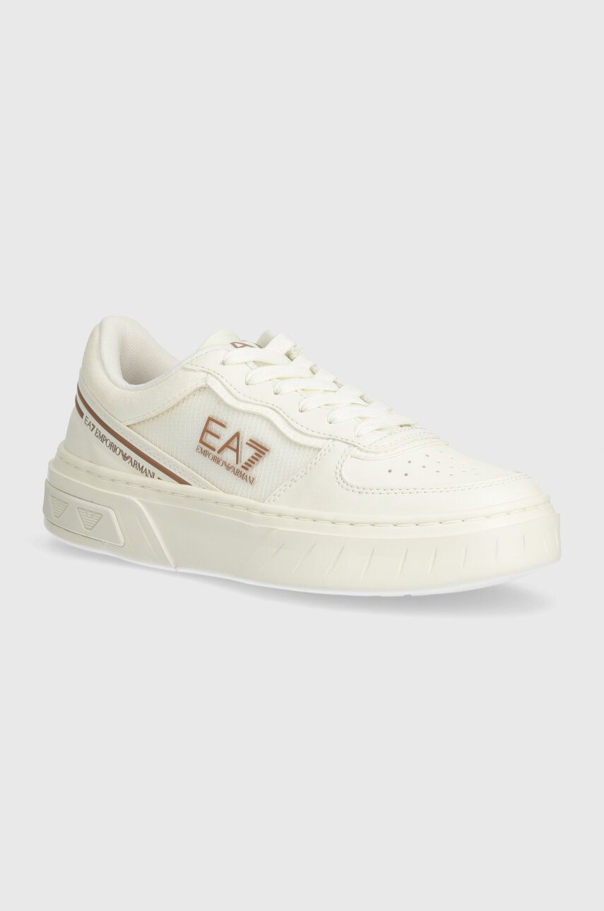 EA7 Emporio Armani sneakers culoarea bej