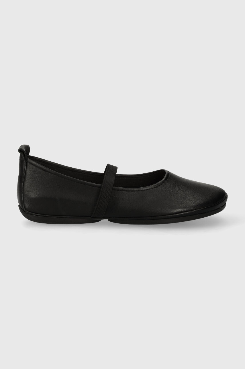 Camper balerini de piele Right Nina culoarea negru, K201643.002