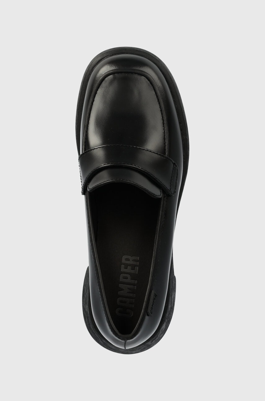 Δερμάτινες γόβες Camper Thelma χρώμα: μαύρο, K201292.016 φωτογραφία