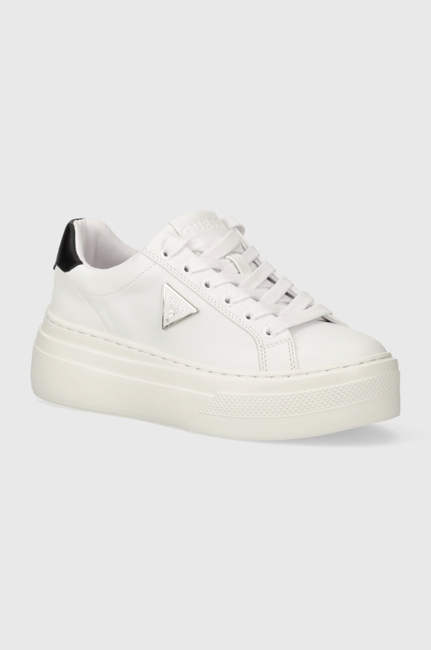 

Маратонки Guess AMERA в бяло FLGAMA ELE12, Бял