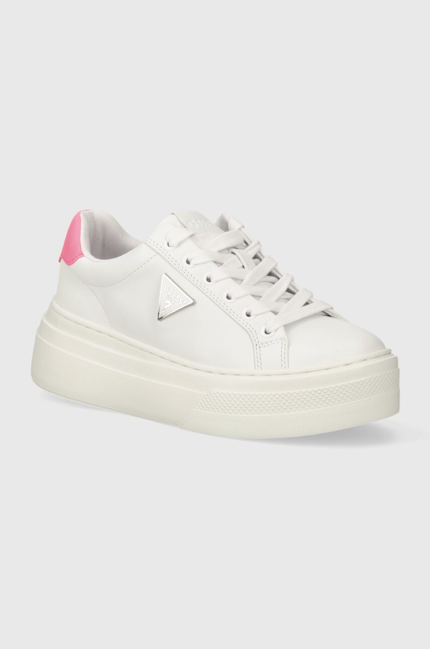 

Маратонки Guess AMERA в бяло FLGAMA ELE12, Бял