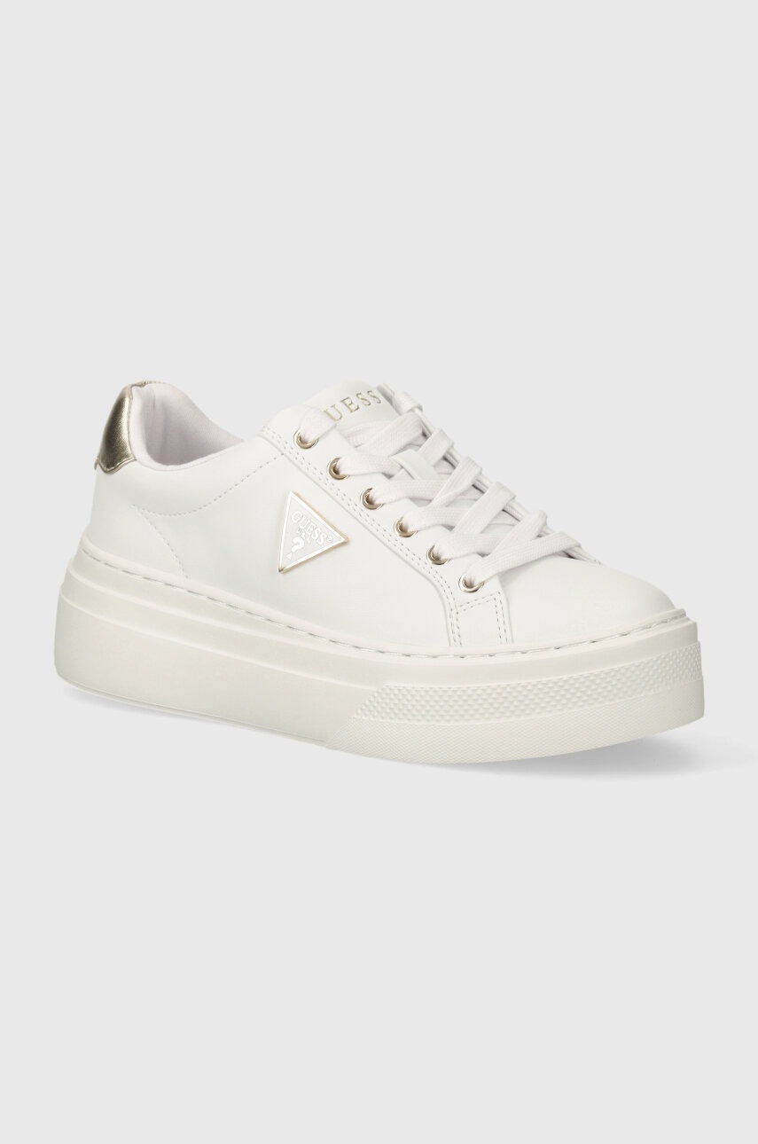 

Маратонки Guess AMERA в бяло FLGAMA ELE12, Бял