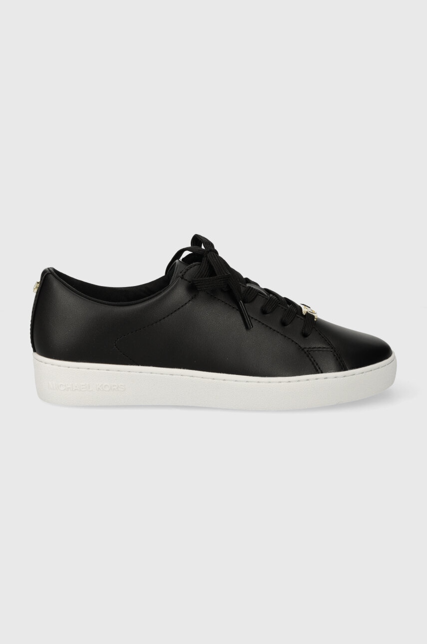 MICHAEL Michael Kors sneakers din piele Keaton culoarea negru, 43R4KTFS4L