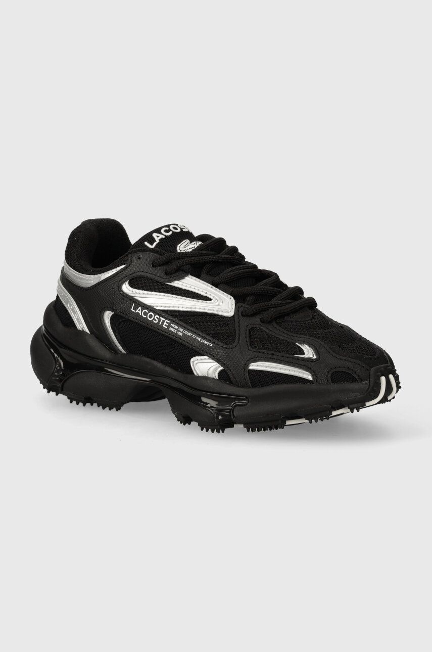 Lacoste sneakers L003 2K24 Textile culoarea negru, 47SFA0012
