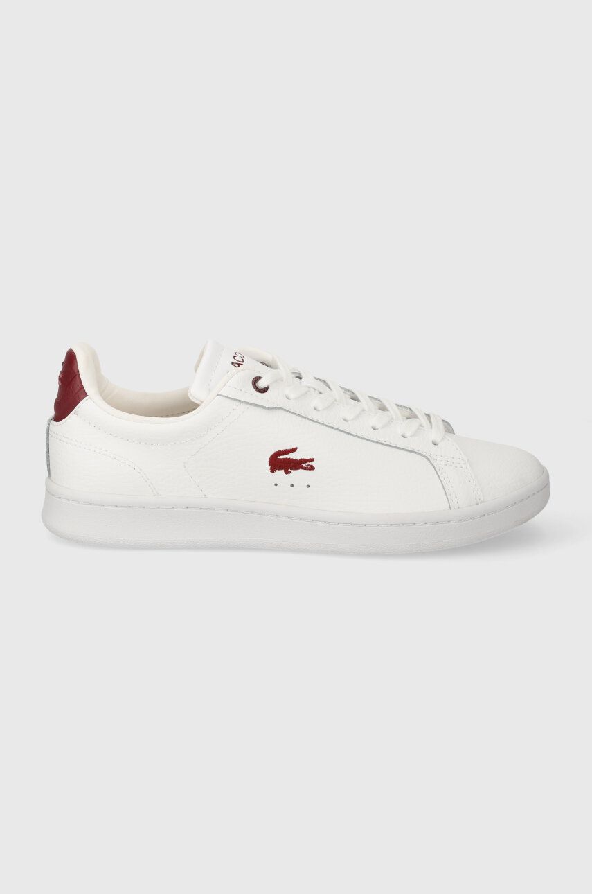 Levně Kožené sneakers boty Lacoste Carnaby Pro Leather bílá barva, 47SFA0043