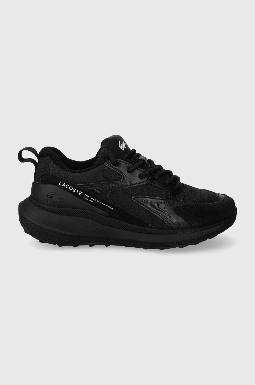 Lacoste sneakers L003 Evo Textile culoarea negru, 47SFA0077