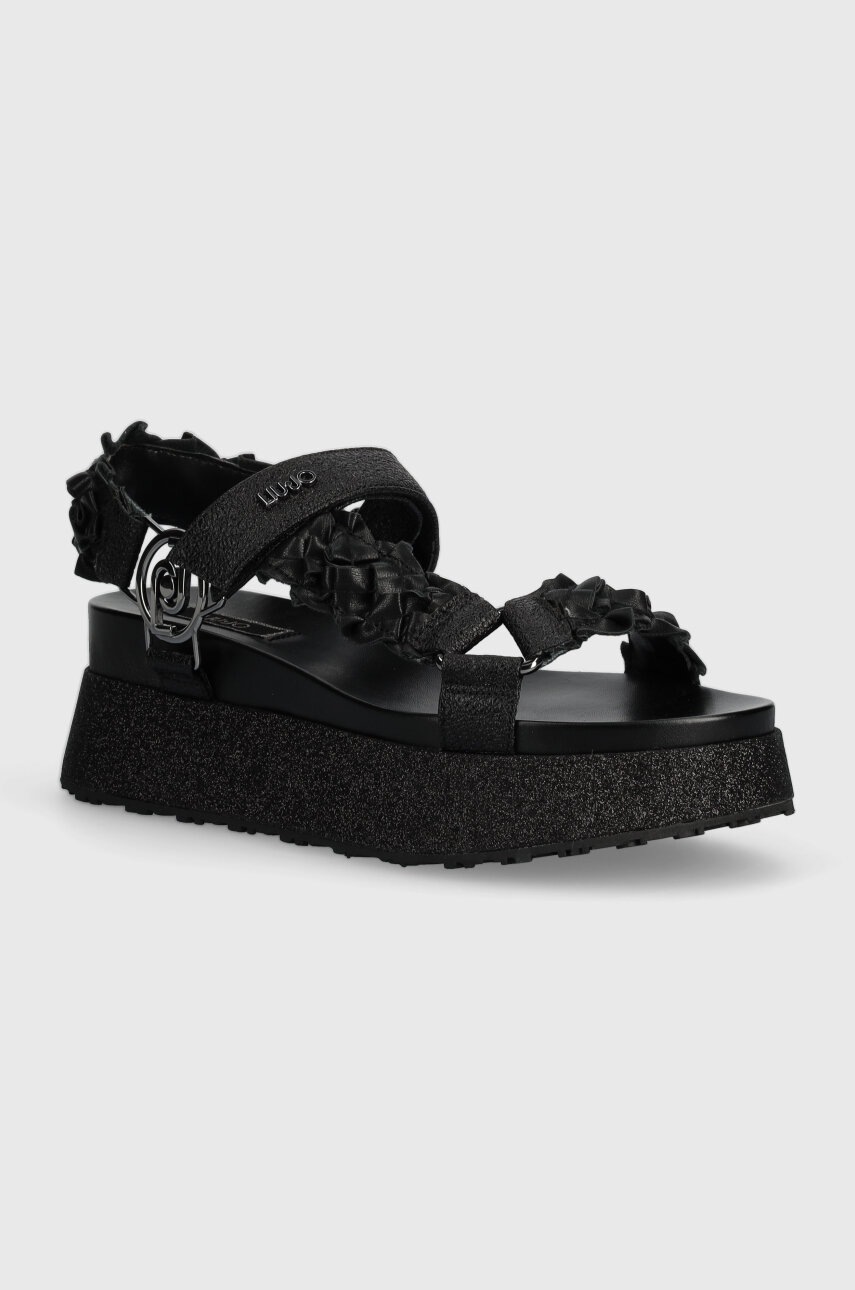 

Сандали Liu Jo FRIDA 28 в черно с платформа SA4143EX074S1013 SA4111EX014S1858, Черен