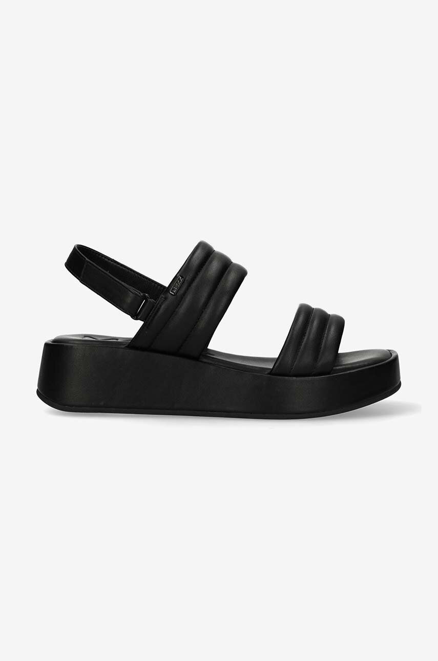 Mexx sandale Noë femei, culoarea negru, cu platforma, MIBN1603941W