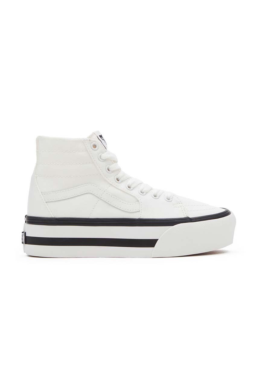 Vans tenisi SK8-Hi Tapered Stackform femei, culoarea alb, VN000CN5YB21