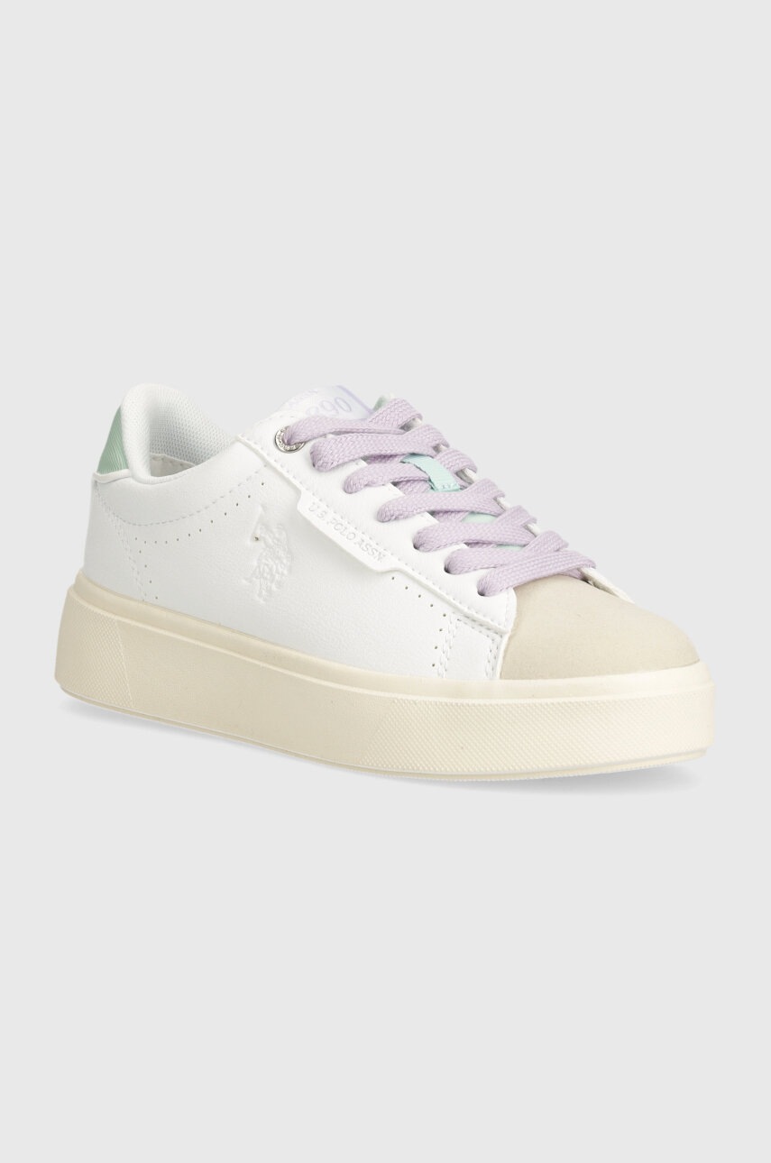 

Маратонки U.S. Polo Assn. ASHLEY в бяло ASHLEY006W 4YS1, Бял