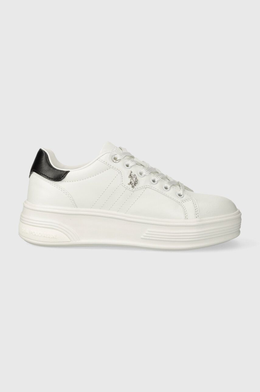 U.S. Polo Assn. sneakers ASUKA culoarea alb, ASUKA001W 4L1