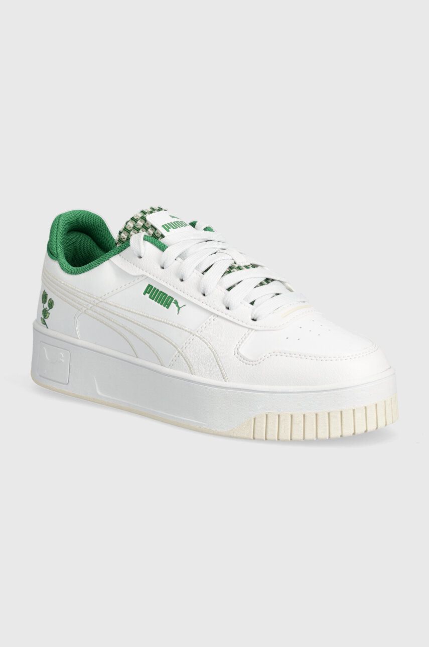 Puma sneakers Carina Street Blossom culoarea alb, 395094