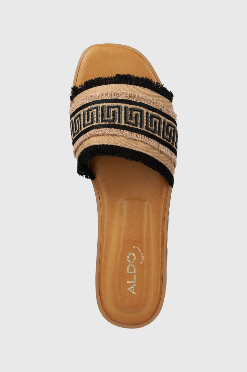 Παντόφλες Aldo Nalani χρώμα: μπεζ, 13744836.Nalani φωτογραφία