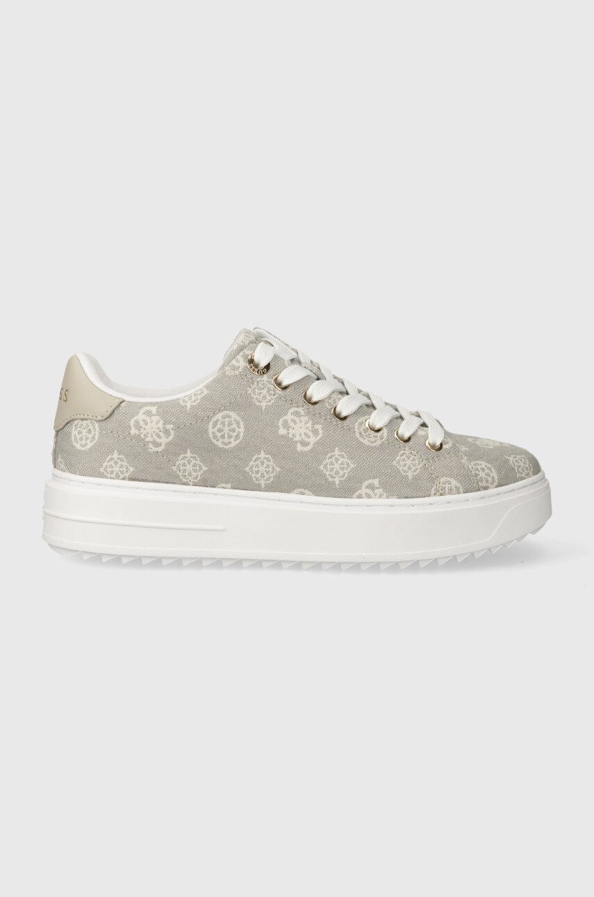 Levně Sneakers boty Guess DENESA7 šedá barva, FLJDE7 FAL12