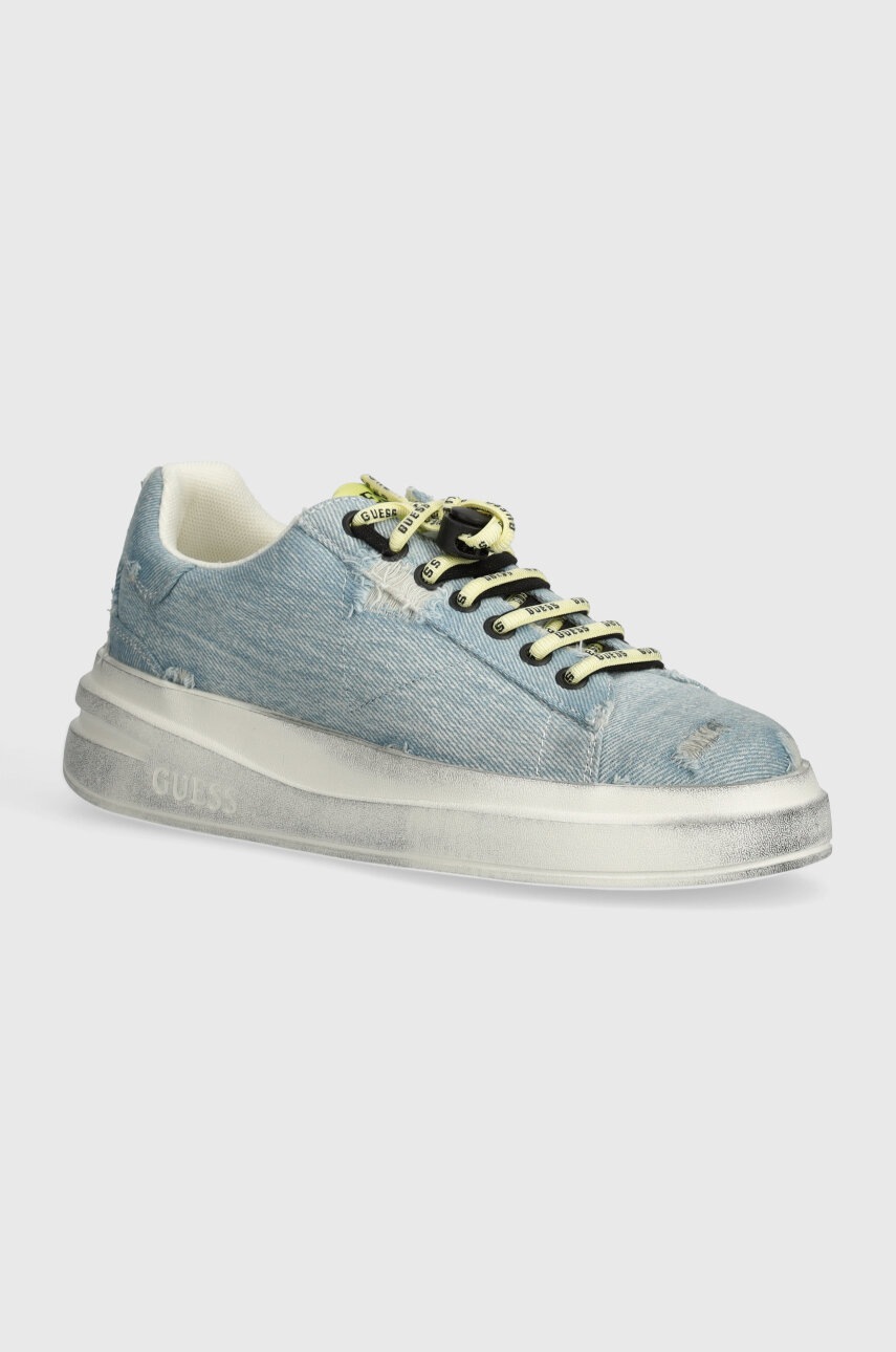 

Маратонки Guess ELBINA в синьо FLJELB DEN12 LEA12, Син