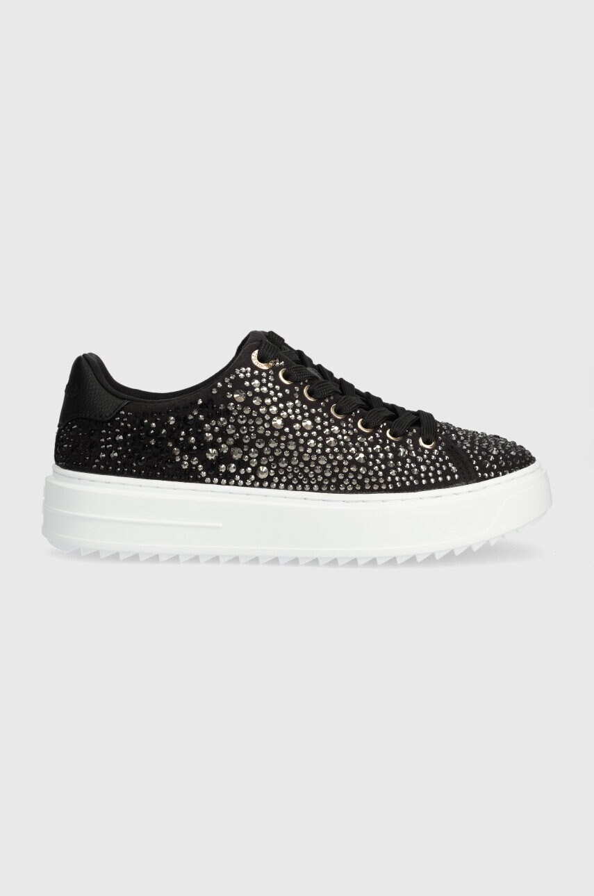 Levně Sneakers boty Guess DENESA6 černá barva, FLJDE6 FAB12