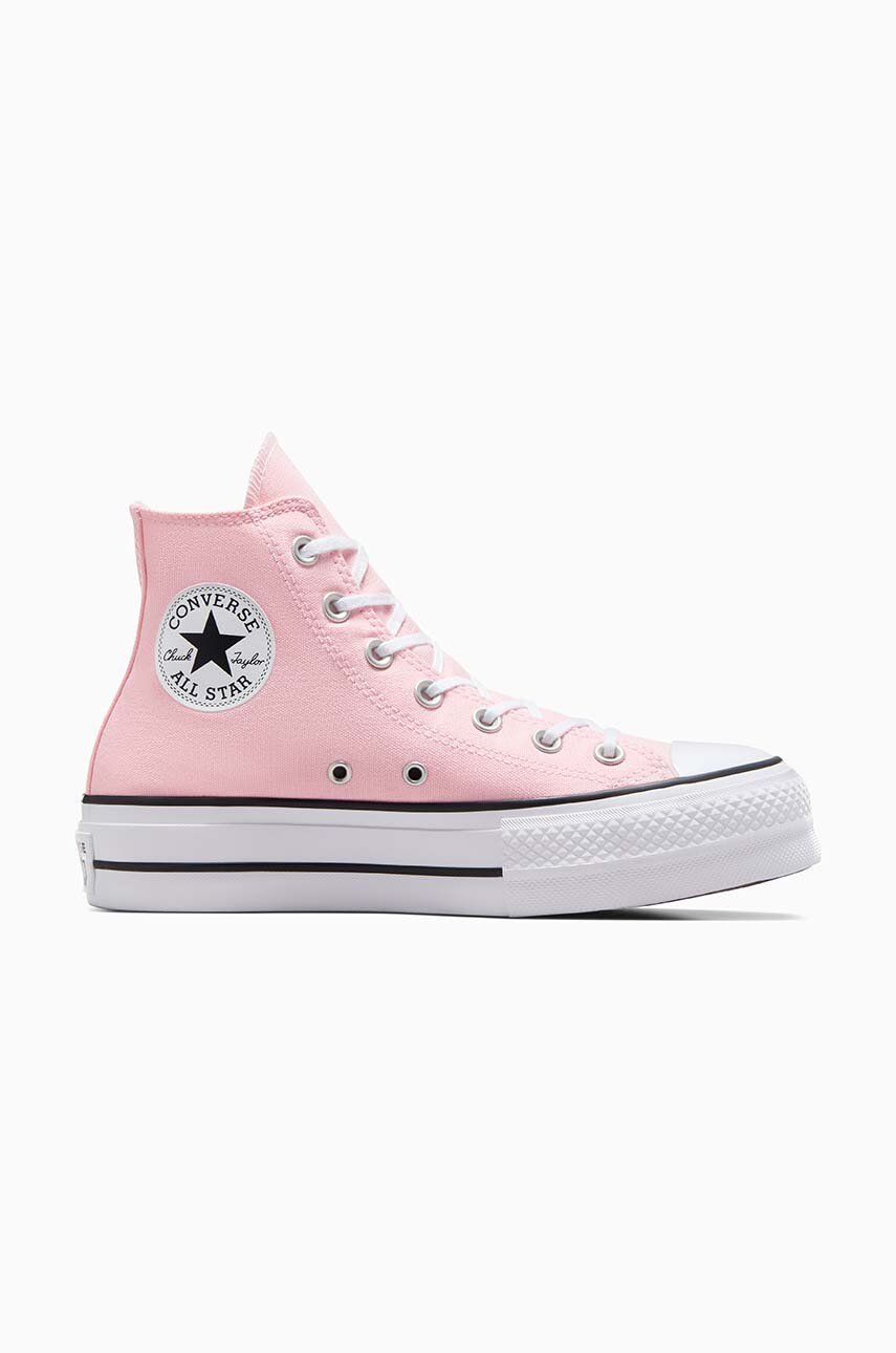 Levně Kecky Converse Chuck Taylor All Star Lift dámské, růžová barva, A06507C