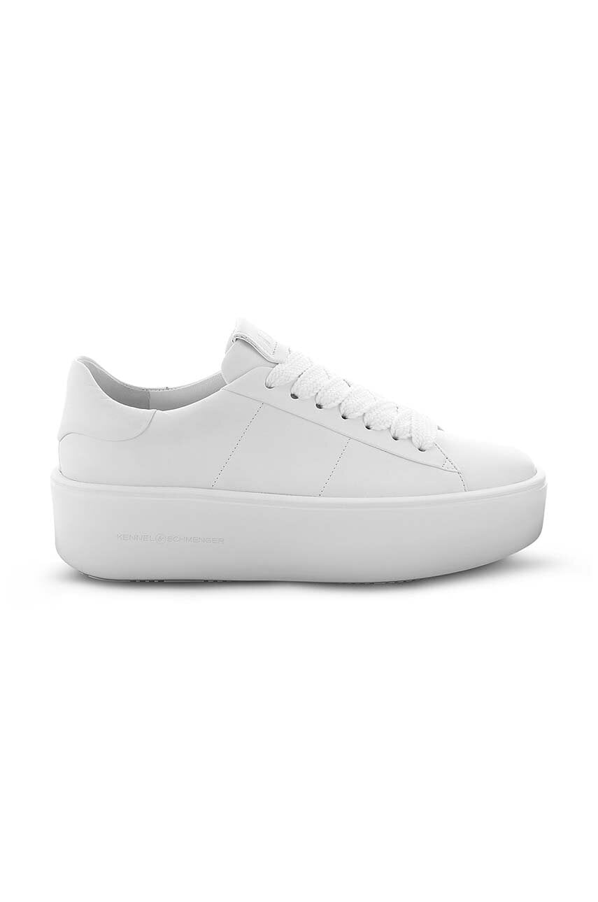 Kennel & Schmenger sneakers din piele Show culoarea alb, 31-20500