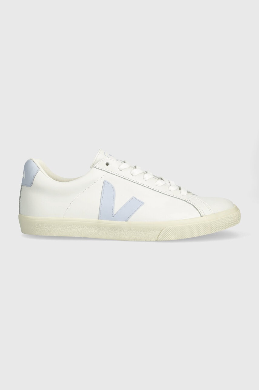 Veja sneakers din piele Esplar Logo culoarea alb, EO0203650