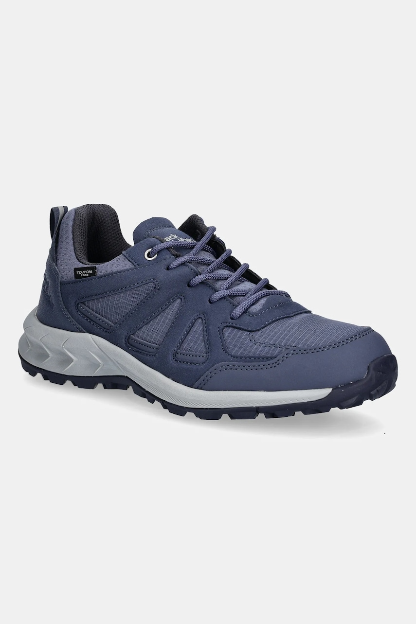 Jack Wolfskin pantofi Woodland 2 Texapore Low femei, culoarea verde, 4051341 Jack Wolfskin pantofi Woodland 2 Texapore Low femei, culoarea verde, 4051341