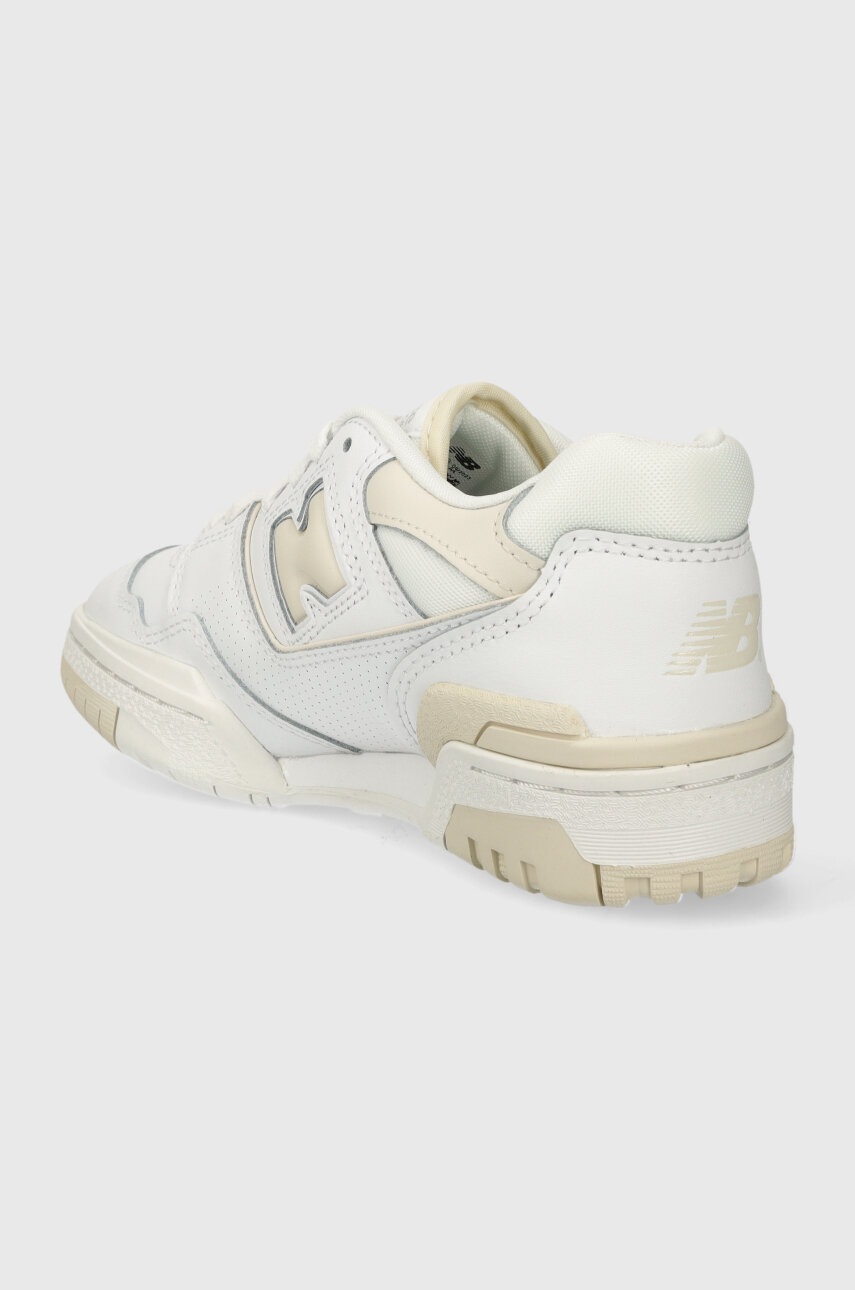 Δερμάτινα αθλητικά παπούτσια New Balance 550 χρώμα: μπεζ, BBW550BK φωτογραφία