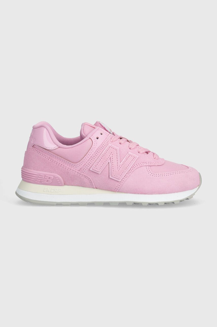 New Balance sneakers 574 culoarea roz, WL5742BB