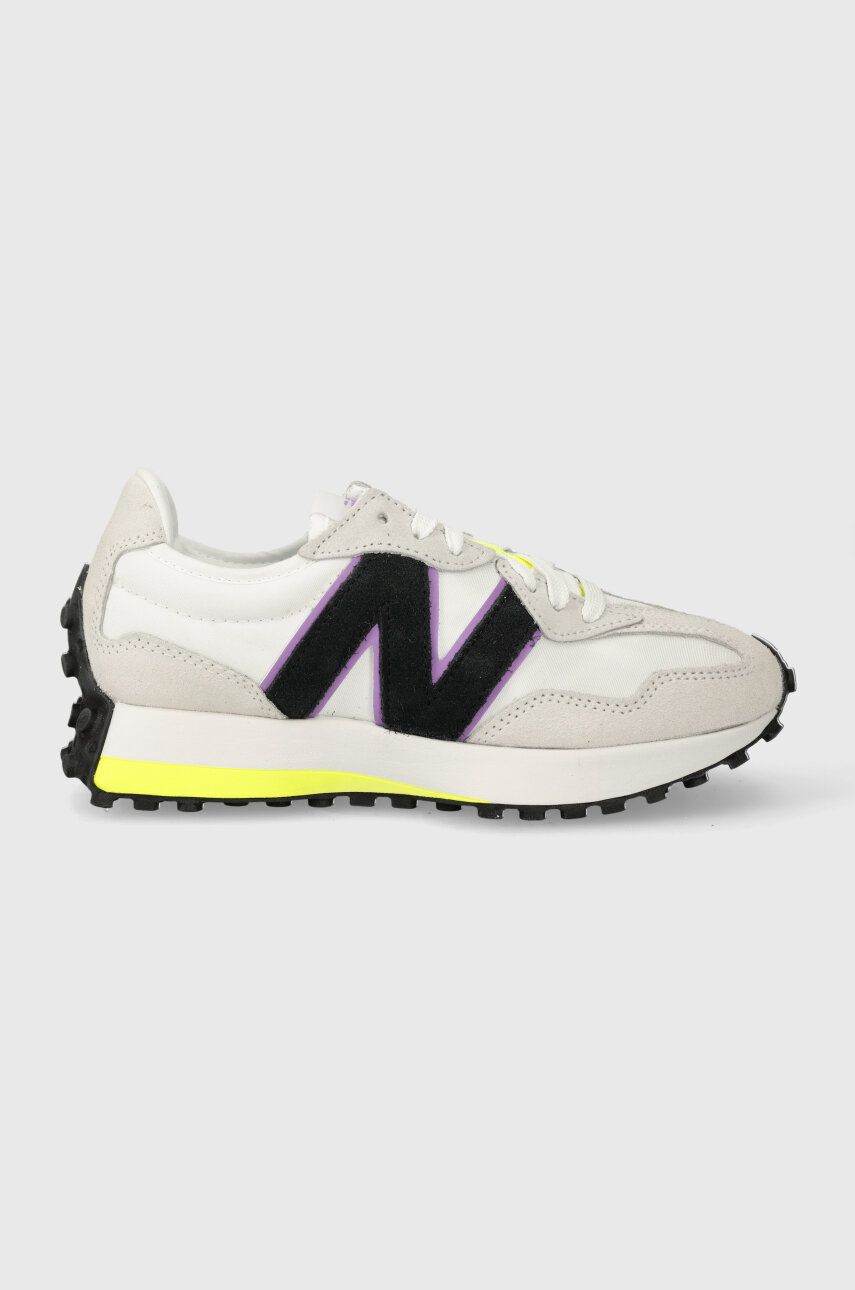 New Balance sneakers 327 culoarea alb, WS327NB