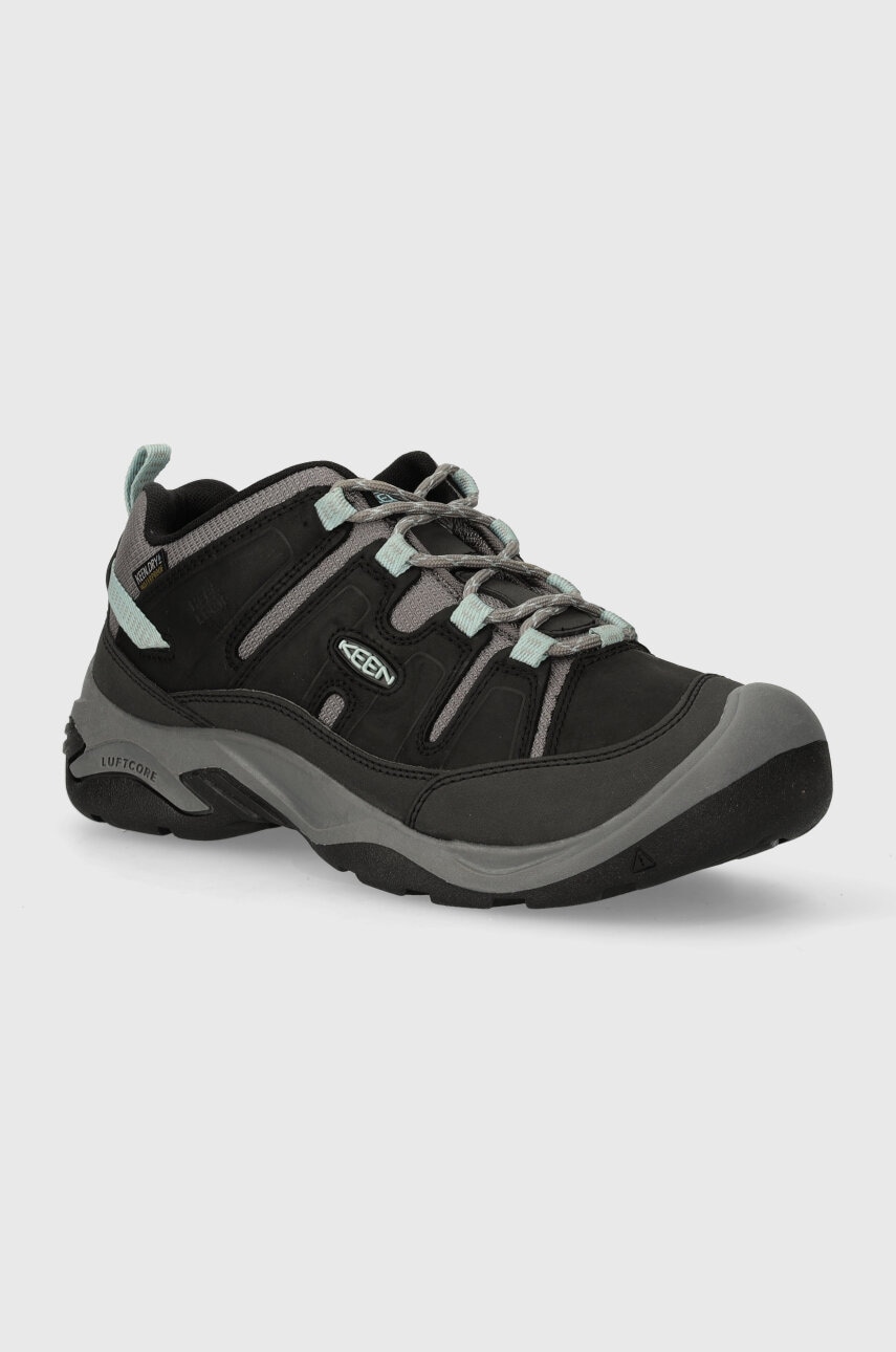 Keen pantofi Circadia WP femei, culoarea negru