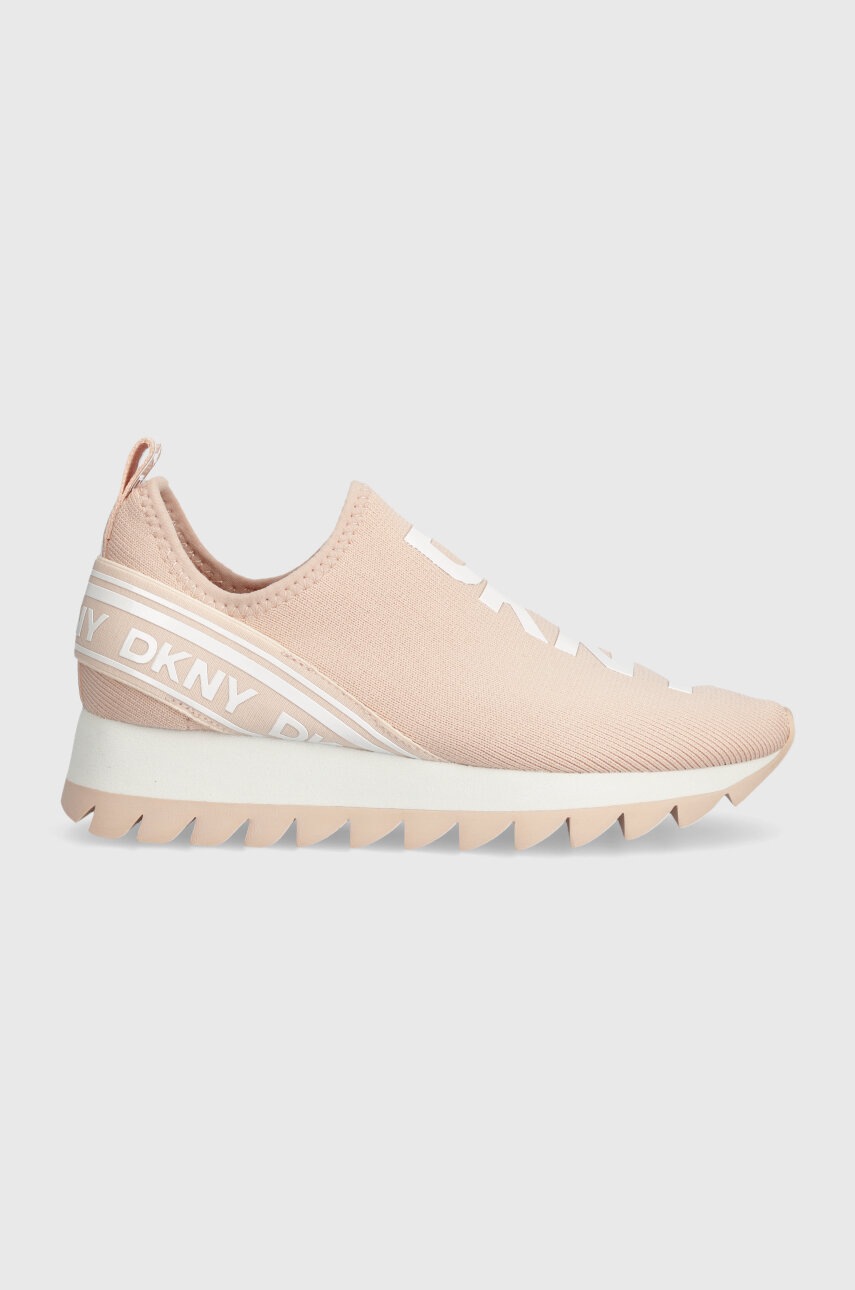 Dkny sneakers ABBI culoarea roz 907655