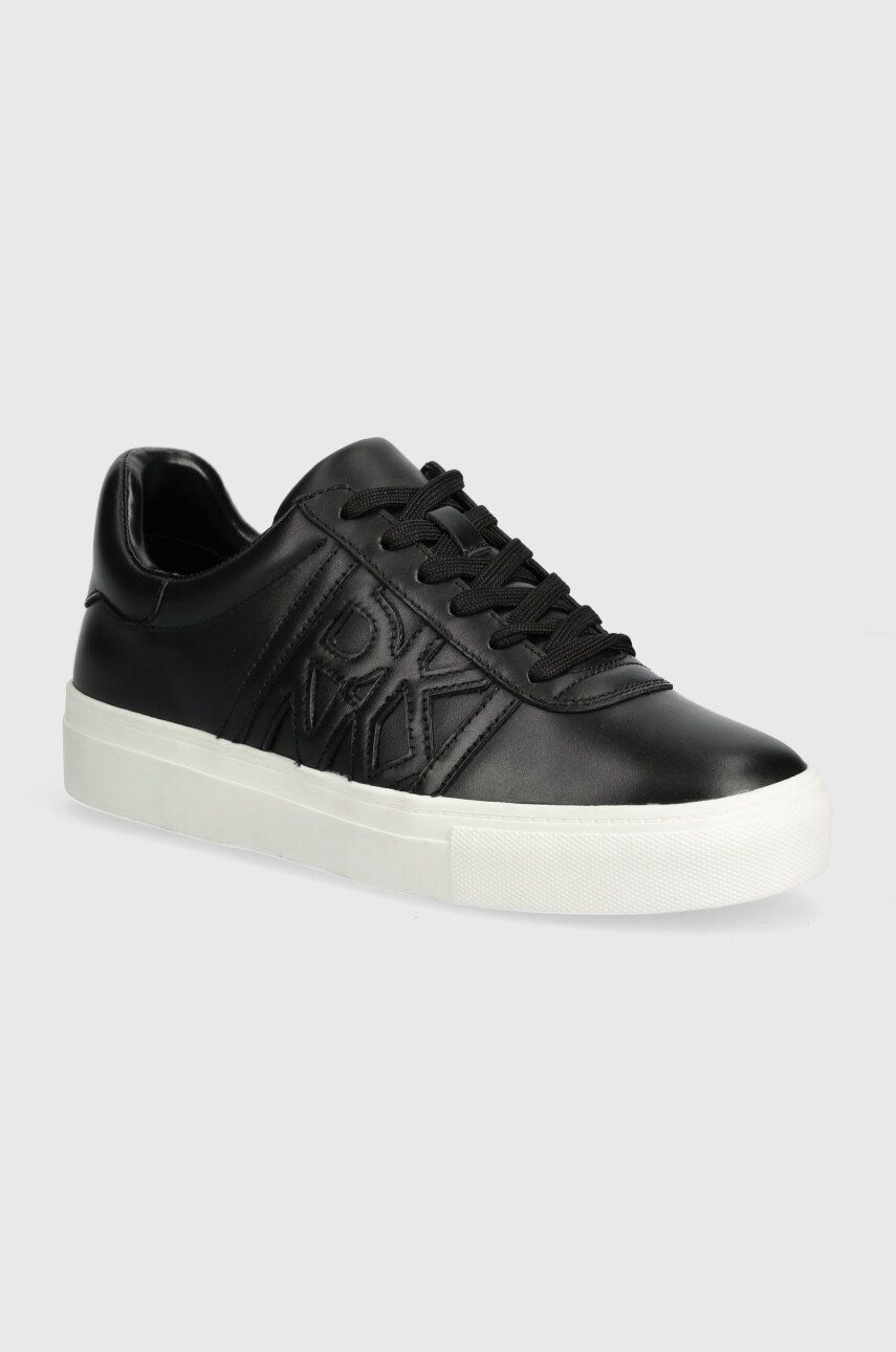 Dkny sneakers din piele Jennifer culoarea negru, K1427962