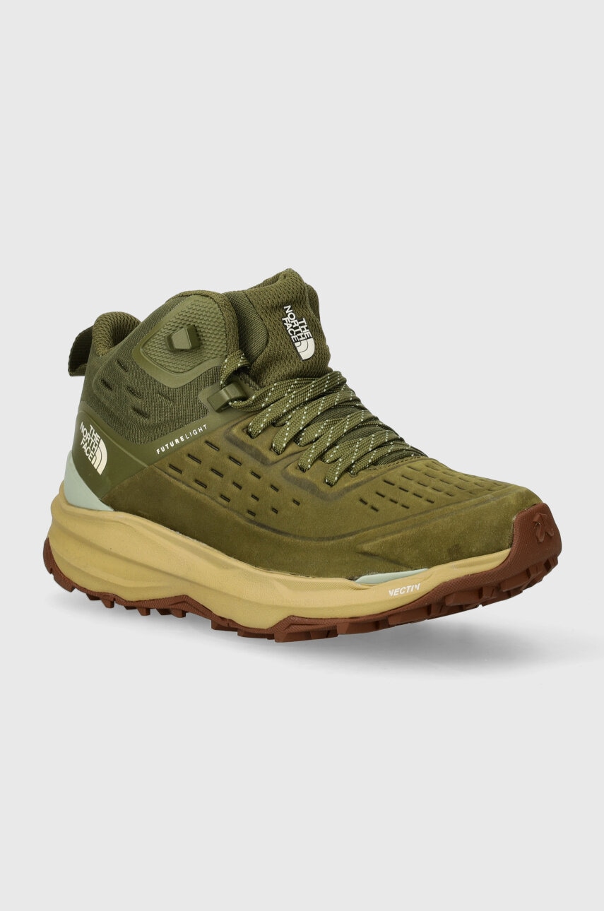 The North Face pantofi Vectiv Exploris 2 Mid Futurelight femei, culoarea verde