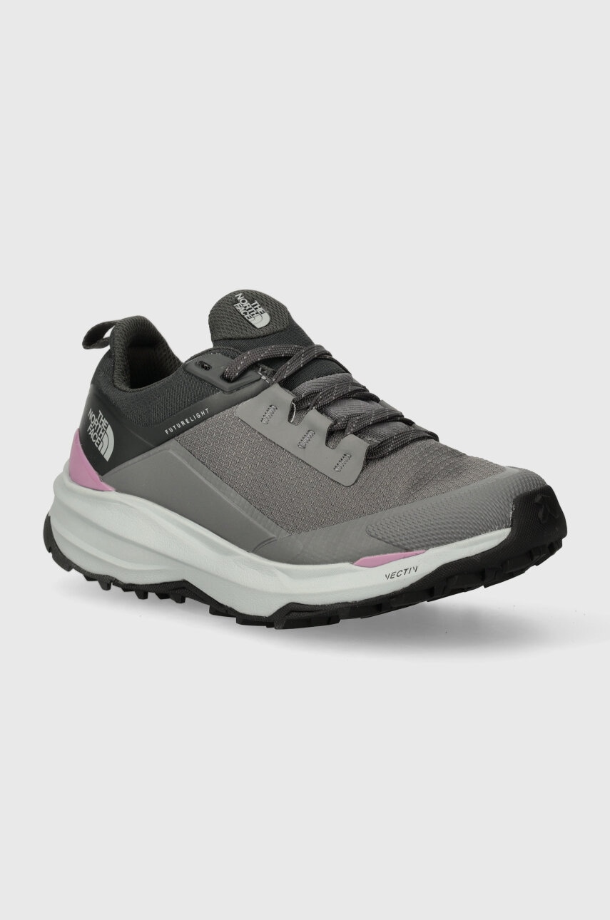 The North Face pantofi Vectiv Exploris 2 FutureLight femei, culoarea gri, NF0A7W6DSOU1