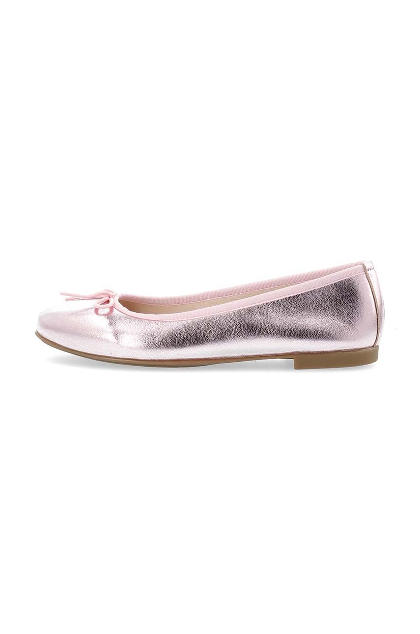 Bianco balerini de piele BIAMADISON culoarea roz, 11251158
