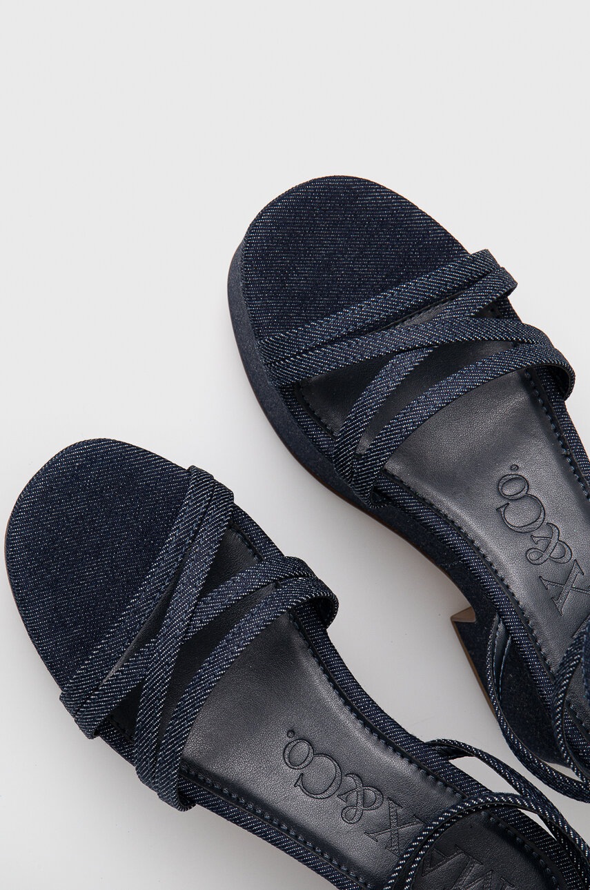 Πέδιλα MAX&Co. χρώμα: ναυτικό μπλε, 2416521067200 φωτογραφία