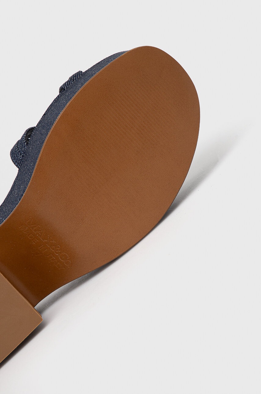 Πέδιλα MAX&Co. χρώμα: ναυτικό μπλε, 2416521067200 φωτογραφία