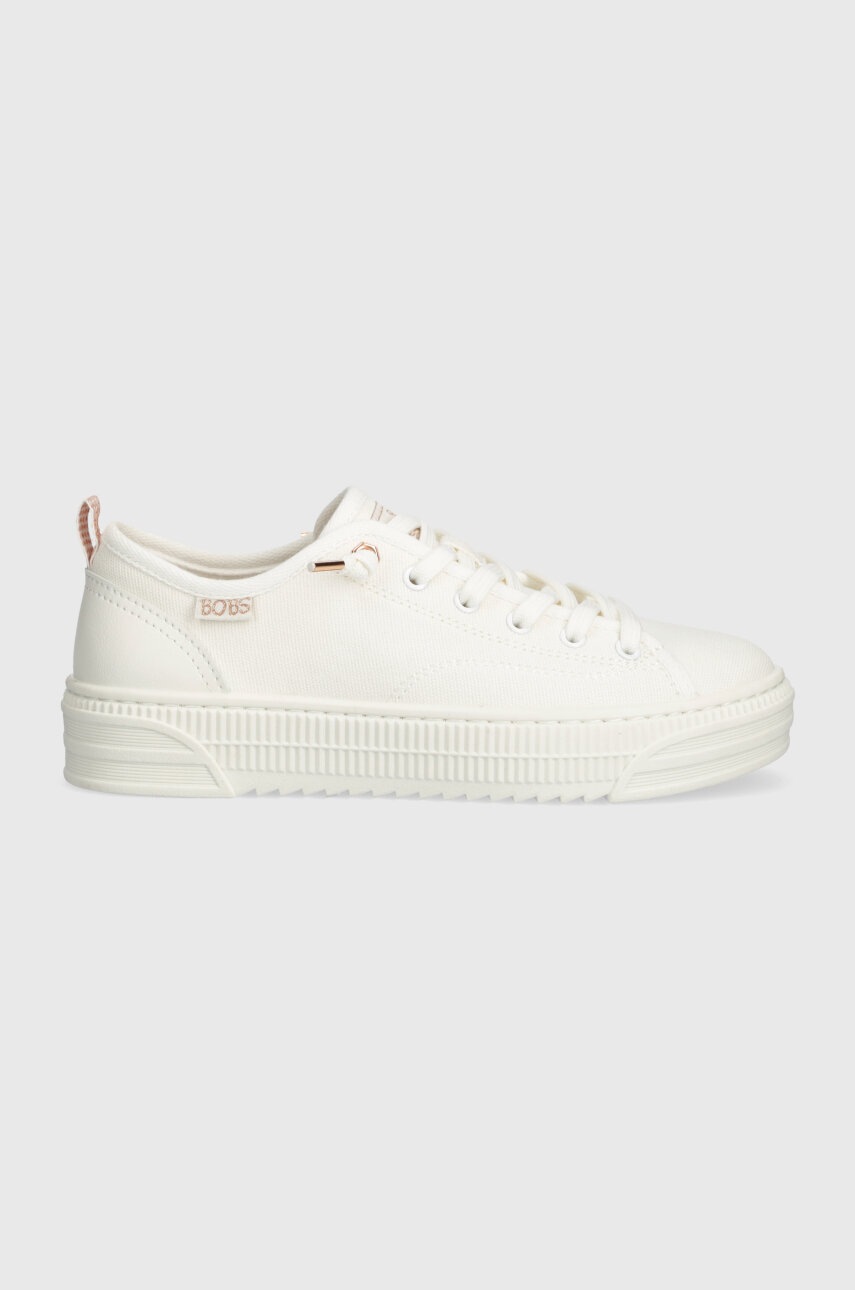 

Ниски кецове Skechers BOBS COPA в бяло, Бял