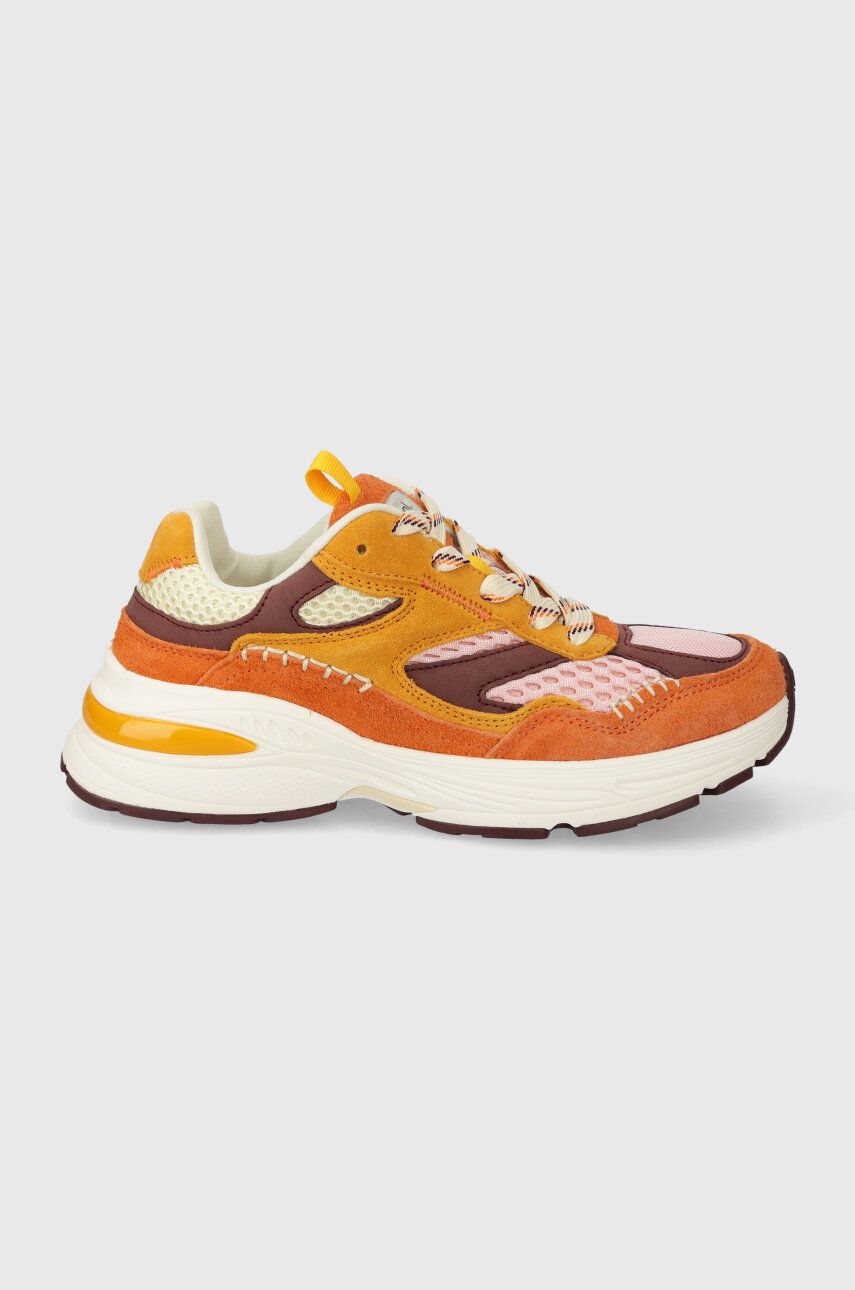 Desigual sneakers Moon culoarea portocaliu, 24SSKP08.9019