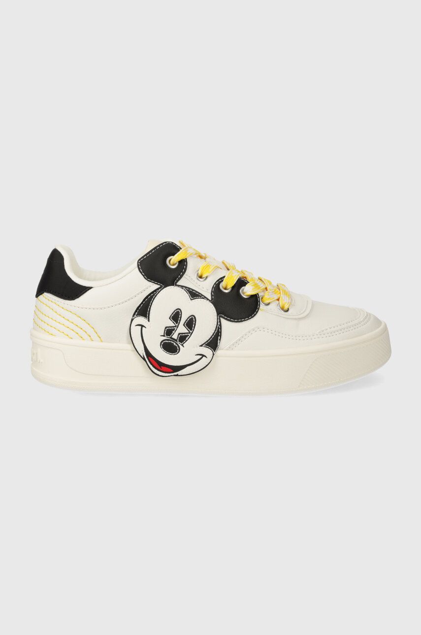 Desigual sneakers Fancy x Disney culoarea alb, 24SSKP16.1000