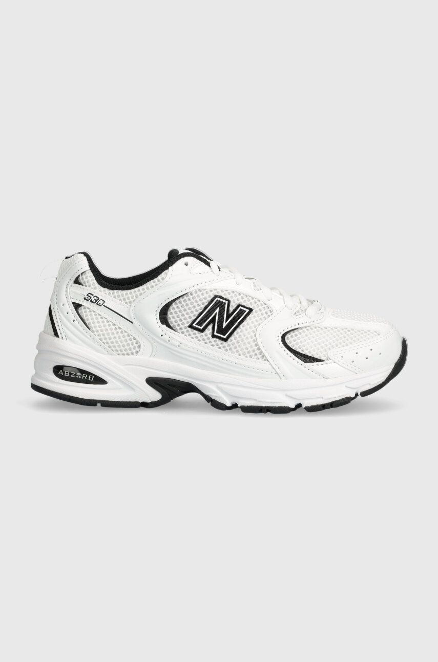 New Balance sneakers MR530EWB culoarea alb