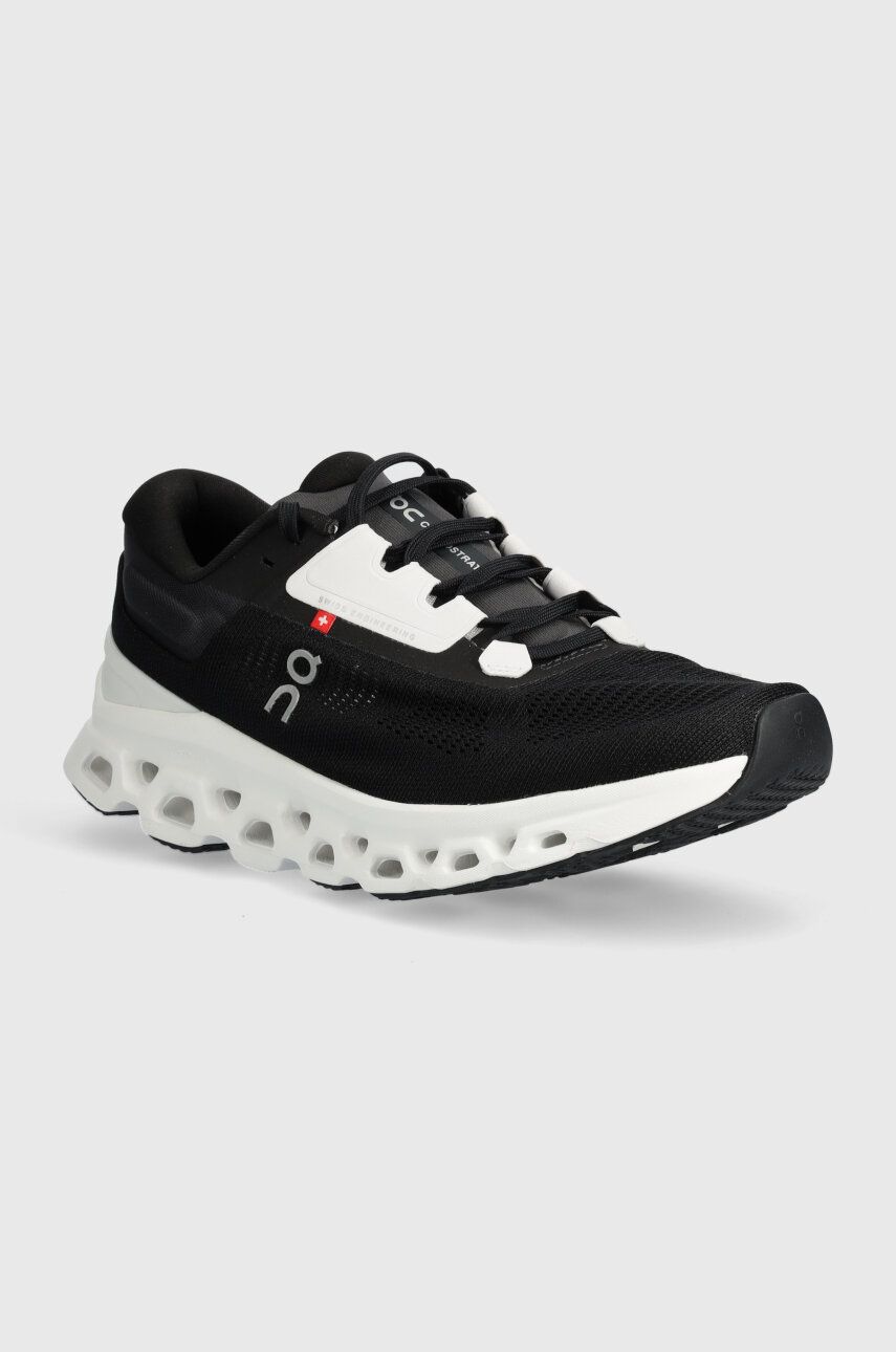 On-running pantofi de alergat Cloudstratus 3 culoarea negru, 3WD30121197