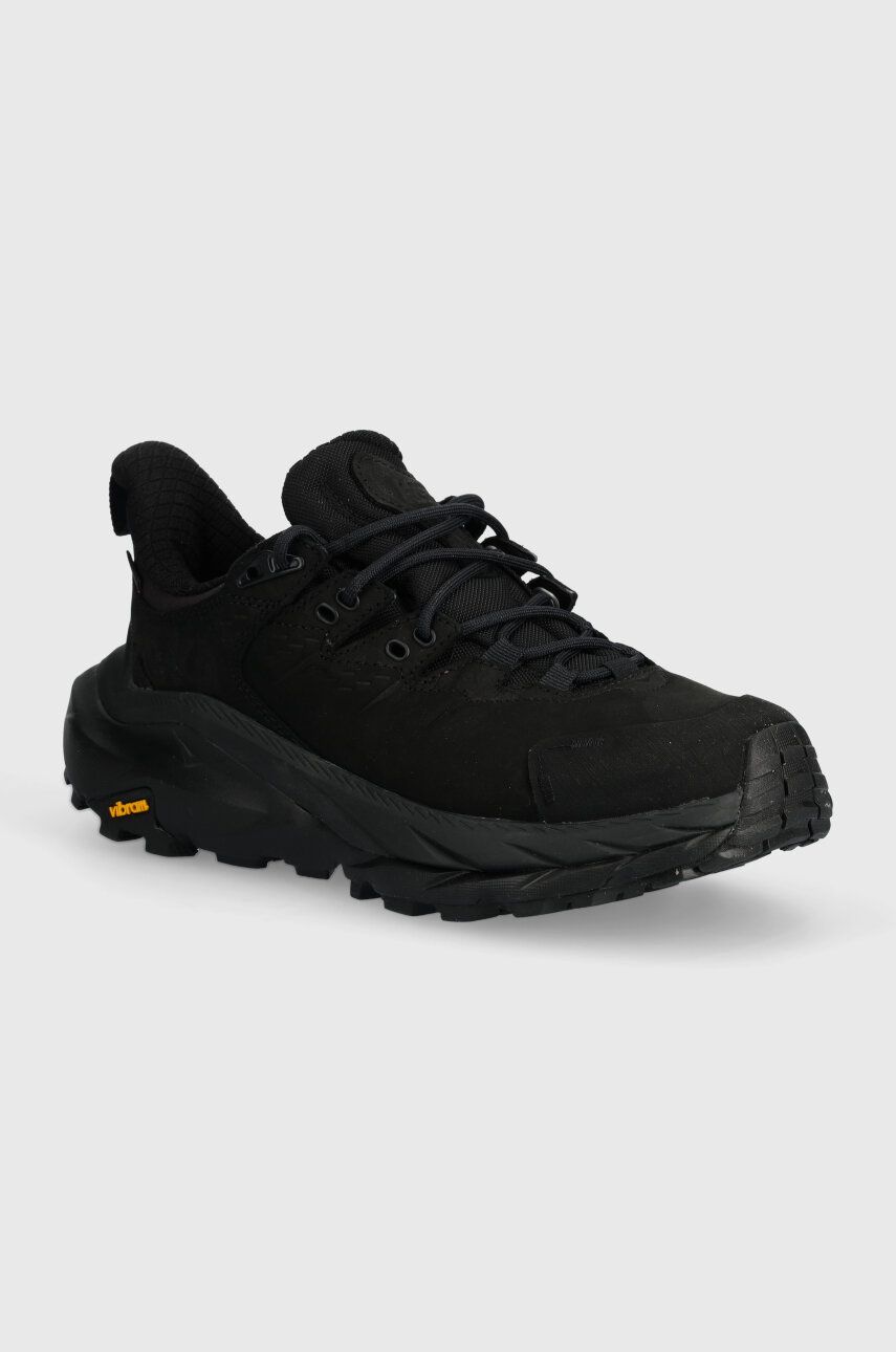 Hoka pantofi Kaha 2 Low Gore-Tex femei, culoarea negru, 1123191