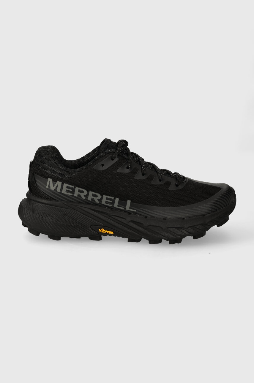 Merrell pantofi Agility Peak 5 femei, culoarea negru J068090