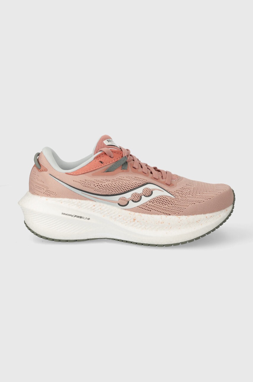 Saucony pantofi de alergat Triumph 21 culoarea roz