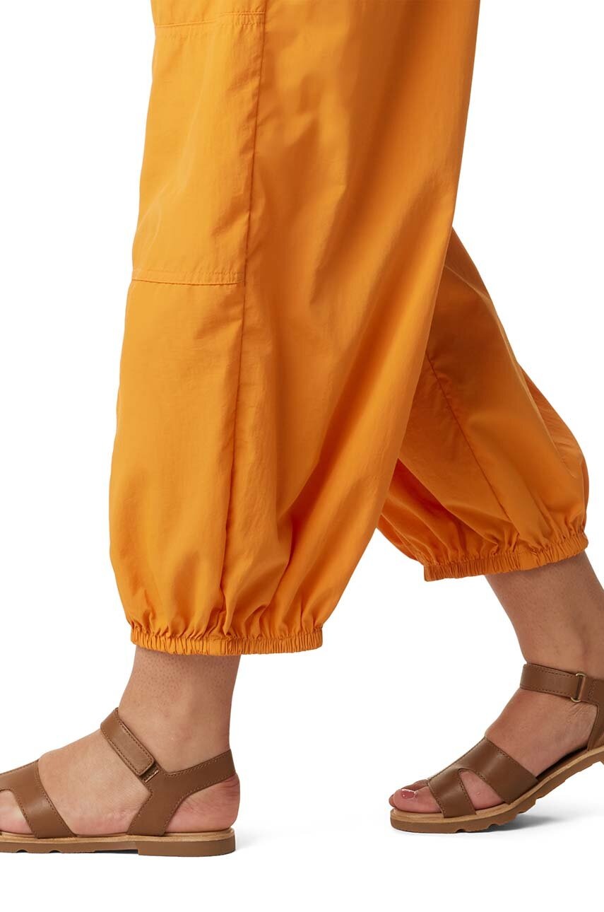 Δερμάτινα σανδάλια Sorel ELLA III ANKLE STRAP χρώμα: καφέ, 2076821242 φωτογραφία