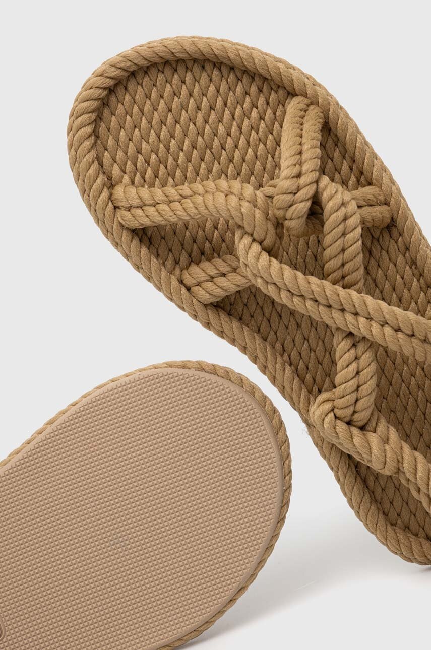 Σανδάλια Bohonomad Bora χρώμα: μπεζ, BOR.0012.WRS φωτογραφία