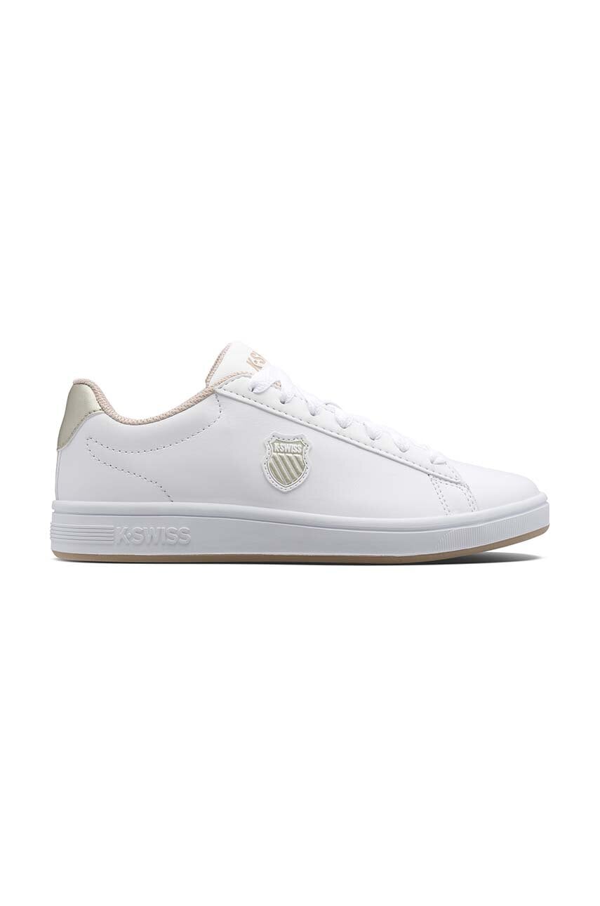 K-Swiss sneakers COURT SHIELD culoarea alb, 96599.997.M