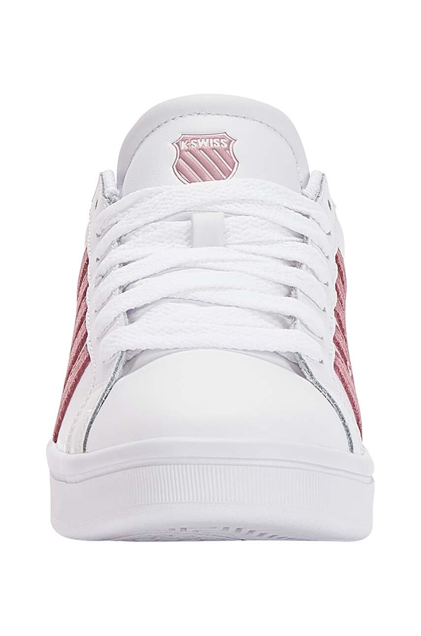 Αθλητικά K-Swiss COURT TIEBREAK χρώμα: άσπρο φωτογραφία